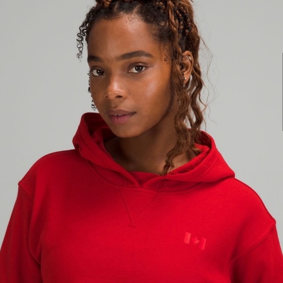 Lululemon Olympic Team Canada All Yours
Red Cropped Hoodie - Picture 5 of 9